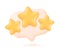gold star on speech bubble Excellent service enhancement concept for customer satisfaction