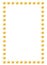 Gold stars border