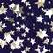 Gold Stars Vector For Various Designs Pattern Seamless