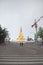 Gold statue of Samantabhadra Bodhisattva mount emei