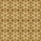 Gold symmetry pattern and geometric golden design,  metallic tile