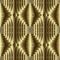 Gold textured 3d greek vector seamless pattern. Surface ornamental golden background. Modern luxury relief backdrop