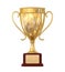 Gold Trophy Cup