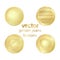 gold vector jeans buttons.