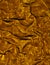 Gold velvet fabric background