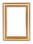 Gold vintage frame. Elegant vintage gold/gilded picture frame wi