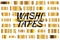 Gold washi tape strips, washy tape ordecorative adhesive strips