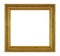 Gold wooden frame