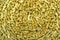 Gold wool structure background