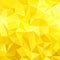 Gold yellow polygonal trigonal background.