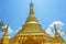 Goldden pagoda in myanmar