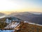 Goldeck - Crispy morning in the snow caped Alps