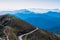 Goldeck - High alpine road to mountain resort Goldeck, Latschur group, Gailtal Alps, Carinthia, Austria