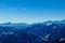 Goldeck - Panorama of snow covered Alps