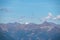 Goldeck - Panoramic view of Grossglockner seen from mountain Goldeck, Latschur group, Gailtal Alps, Carinthia, Austria