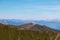 Goldeck - Panoramic view of Lienz Dolomites seen from mountain Goldeck, Latschur group, Gailtal Alps, Carinthia, Austria