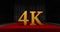 Golden 4k or 4000 thank you, Web user Thank you celebrate of subscribers or followers and likes,
