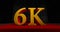 golden 6k or 6000 thank you, Web user Thank you celebrate of subscribers or followers and likes,