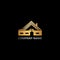 Golden Abstract Building logo icon vector design concept for real estate, architecture business, property, and more construction