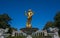 Golden Achievement Statue in Nemours Gardens, Wilmington, Delaware