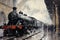 Golden Age Glory: A Monotype Ode to Railway\\\'s Past