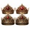 Golden Age Inspired Baroness Crowns: Adonna Khare\\\'s Precise And Sharp Organic Sculpting