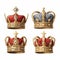 Golden Age Inspired King Crowns: Adonna Khare\\\'s Precise And Organic Sculpting