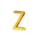 GOLDEN ALPHABETIC LETTERS A TO Z AND NUMBERS 1 TO 0 3D ILLUSTRATION GOLDEN