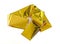 Golden aluminium foil emergency first aid kit heat sheet