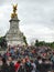 Golden angel statue palace of england