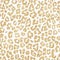 Golden Animal Print Glitter Pattern on White Background Texture, Digital Paper