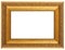 Golden antique frame