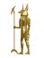 Golden anubis