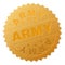 Golden ARMY Award Stamp