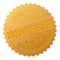 Golden AROUND THE WEB Award Stamp