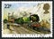 Golden Arrow Train UK Postage Stamp