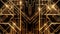 Golden Art Deco Background 4K