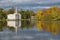 Golden autumn in in Catherine park, Tsarskoye Selo (Pushkin)