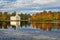 Golden autumn in in Catherine park, Tsarskoye Selo (Pushkin)