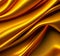 Golden background texture luxury silk fabric background, smooth gold elegant satin backdrop for design.