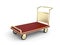 Golden baggage cart