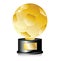Golden Ball Soccer Trophy
