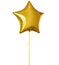 Golden Balloon Star
