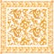 Golden baroque rich luxury vector pattern