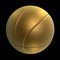 Golden basketball