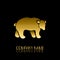 Golden bear symbol