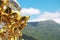 Golden bell at Wat Pha Sorn Kaew on Phu Thap Boek Mountain, Thailand