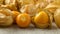 Golden berries closeup