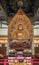 Golden Bhudda in Byodo-in Buddhist temple in Kaneohe, Oahu, Hawaii, USA