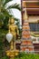 Golden Biird-man and stupa statues, Ko Samui Island, Thailand